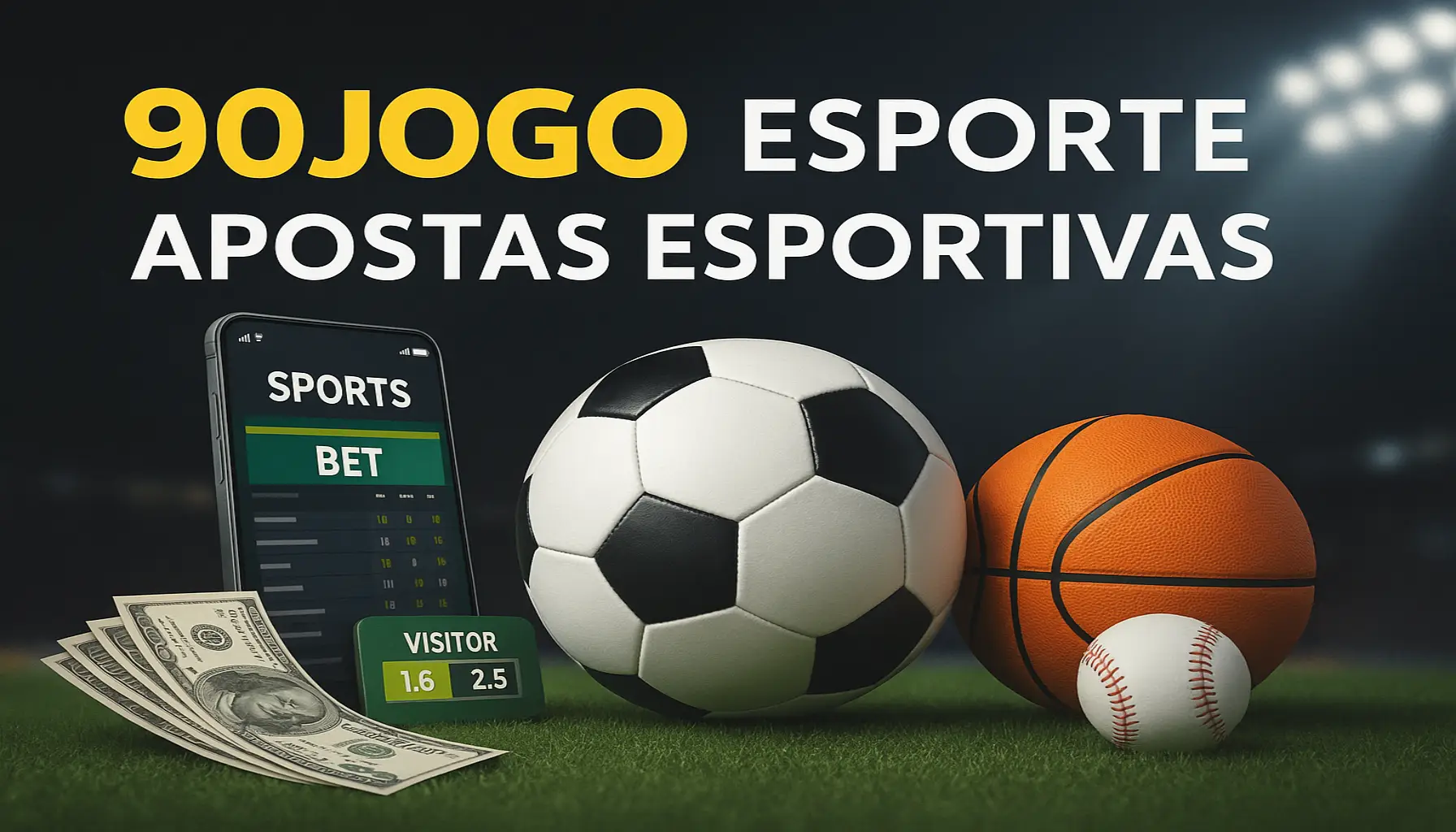 Aposte em apostas esportivas no cassino online 90JOGO
